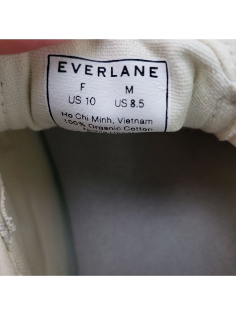 NWOB Everlane The Forever Slip On Sneaker Size 10 - Picture 4 of 8